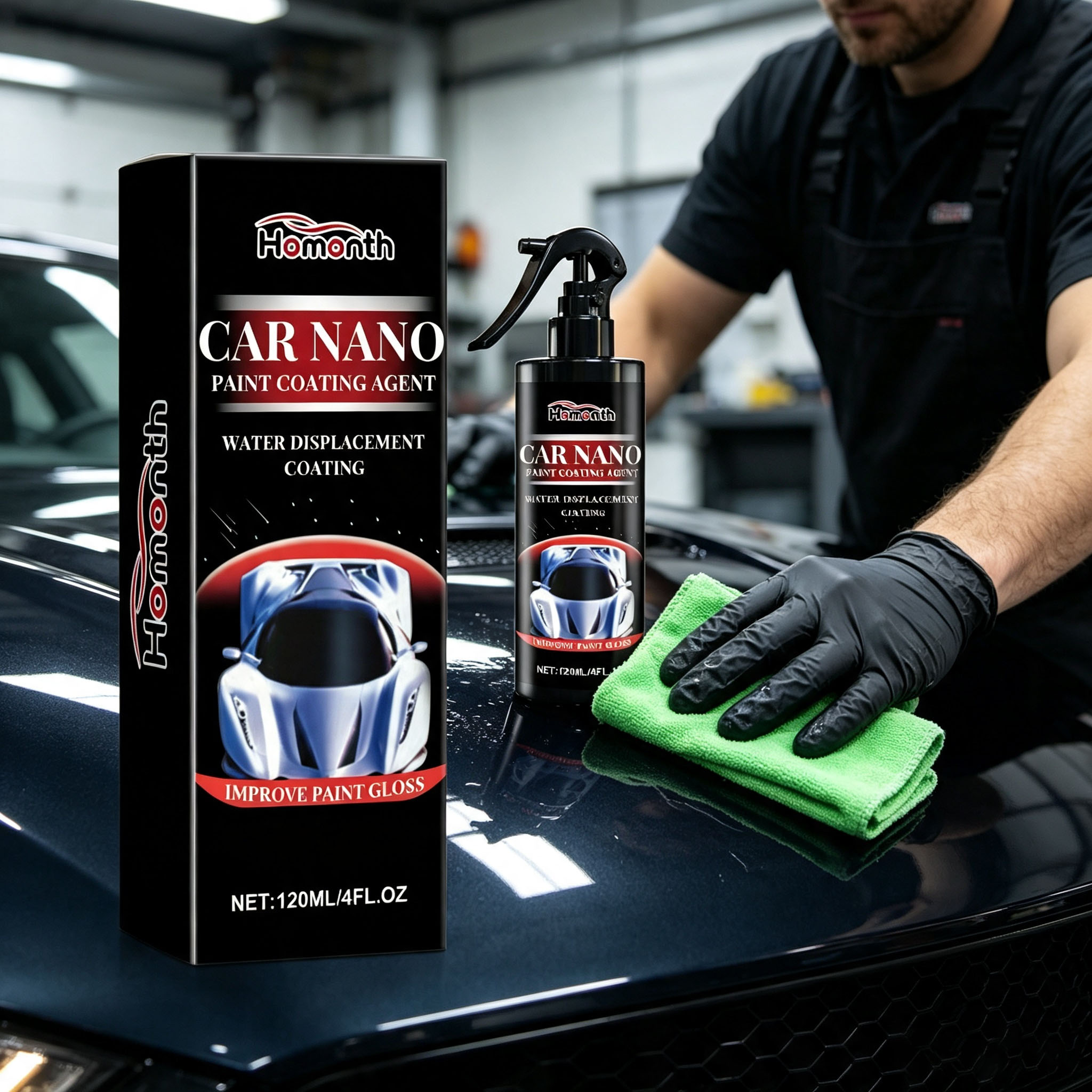 Homonth Car Nano Coating Spray - Car Wax Ceramic Coating 评论和价格